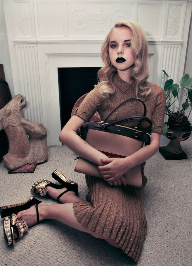Dress Vintage Prada Trousers Celine Shoes Vintage Prada